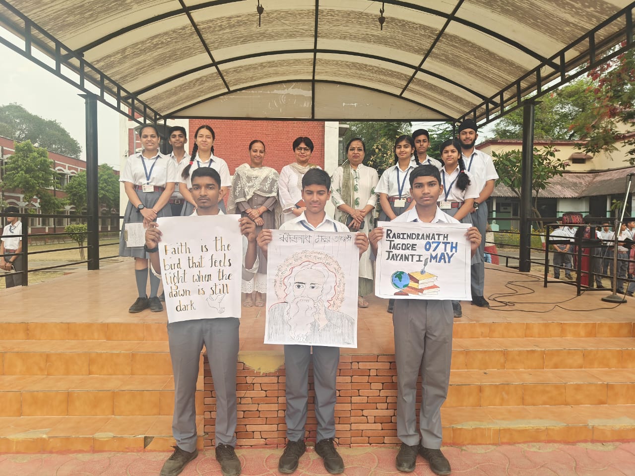 Assembly on Rabindranath Tagore