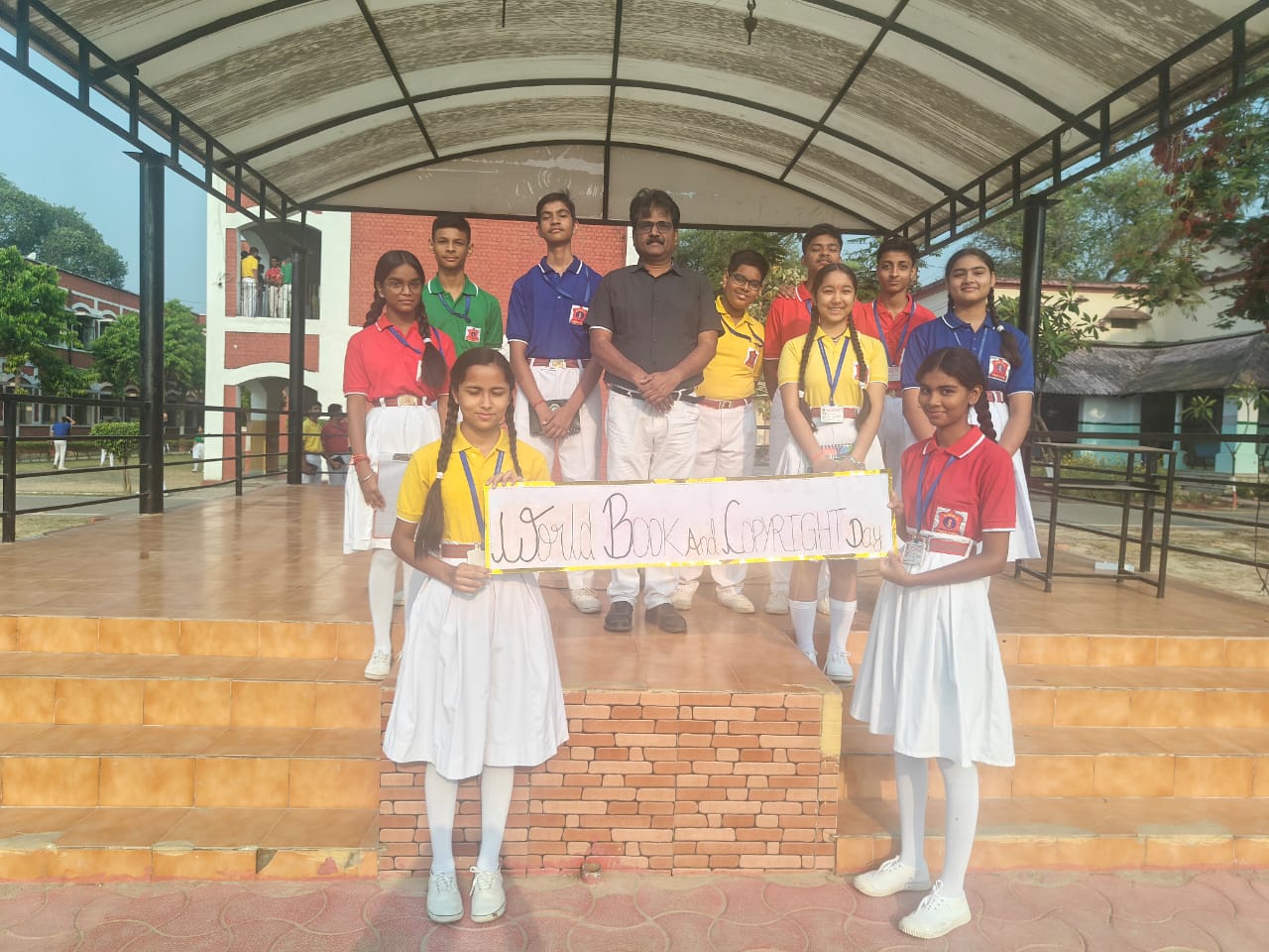 Special assembly on World book and copyright right day