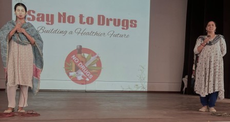 Session on Say No to Drugs - Building a Healthier Future