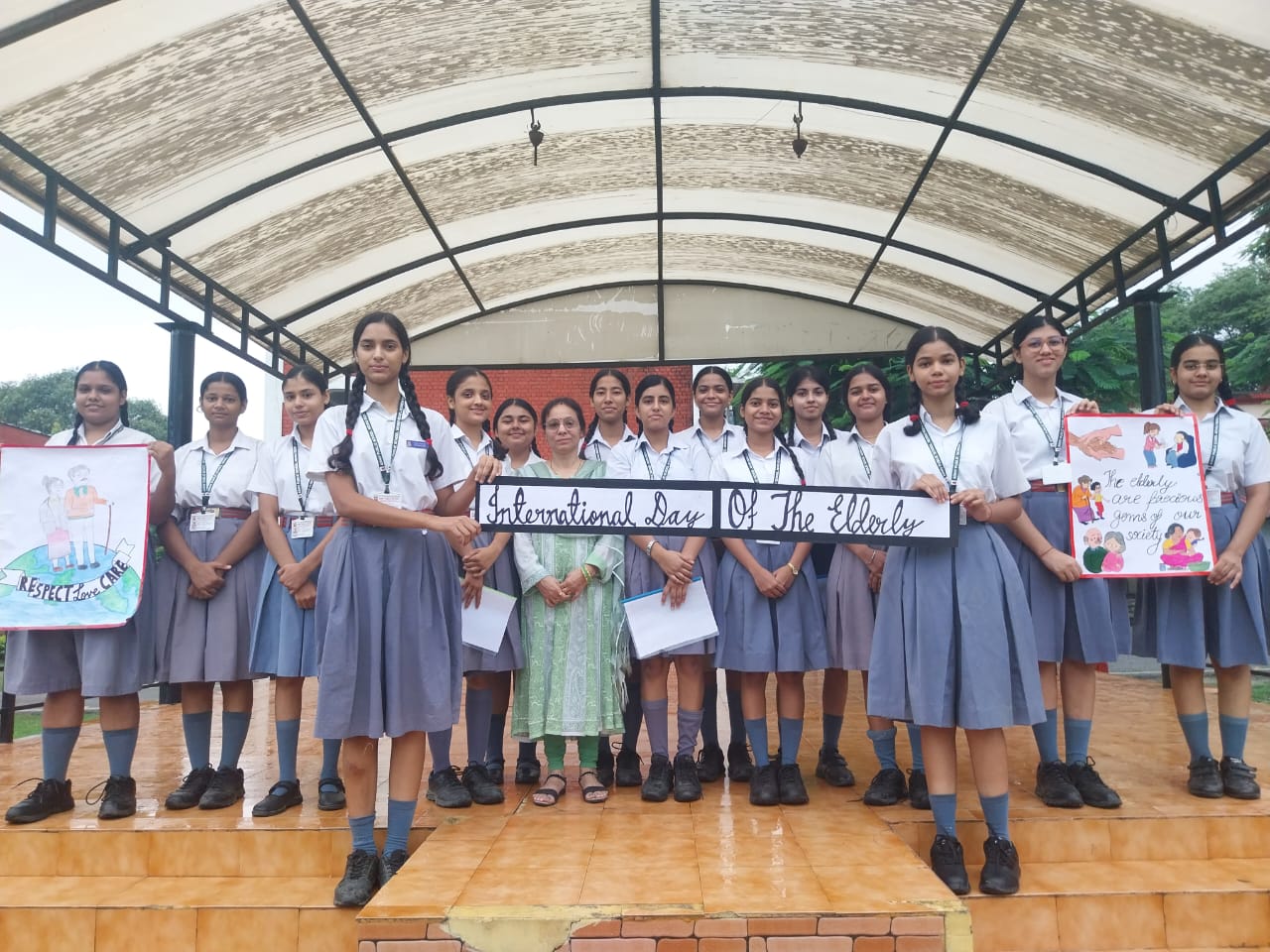 International day of Elderly by XII G