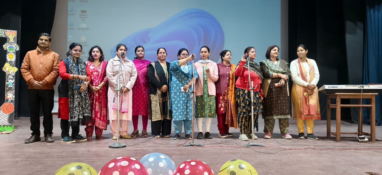 Special Assembly by Teachers on Childrens Day