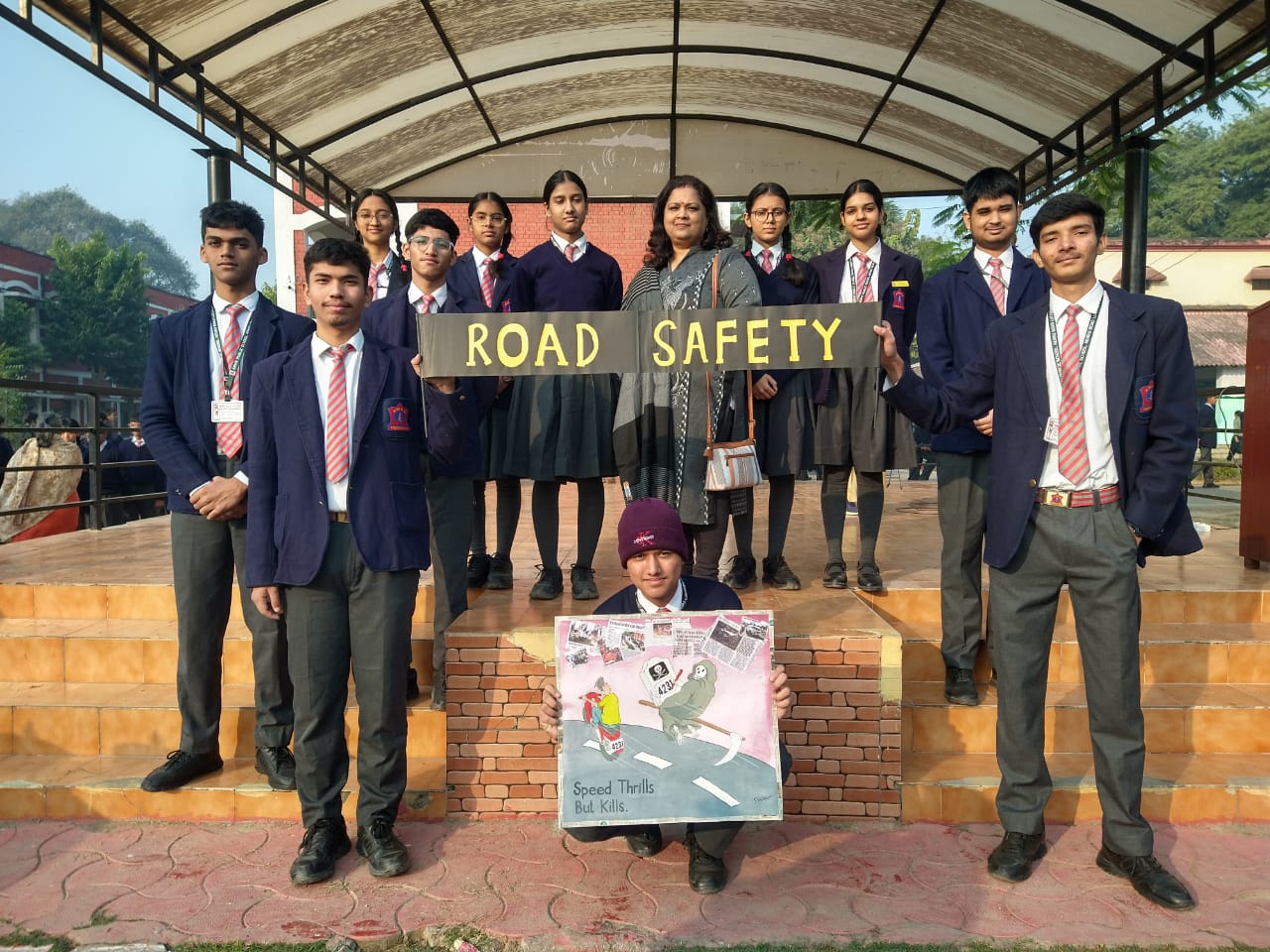 special assembly on Road safety