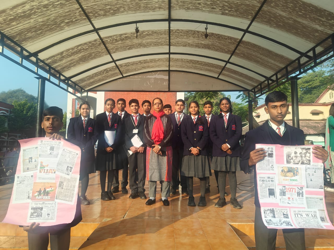 special assembly on Vijay Diwas